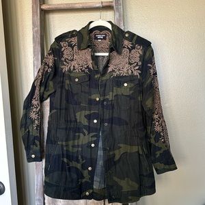 Johnny Was thin corduroy jacket